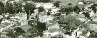 Vue du village dans les années 1960 avec ses toits à motifs. Coll. particulière - Arsac - JPG - 136.8 ko